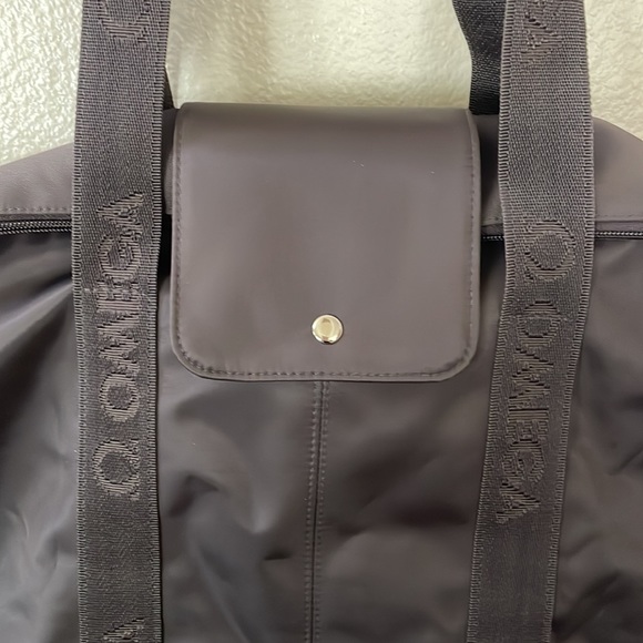 RARE! Omega Watch Speedmaster James Bond Folding Brown Tote Travel Carry On Bag - Picture 2 of 9